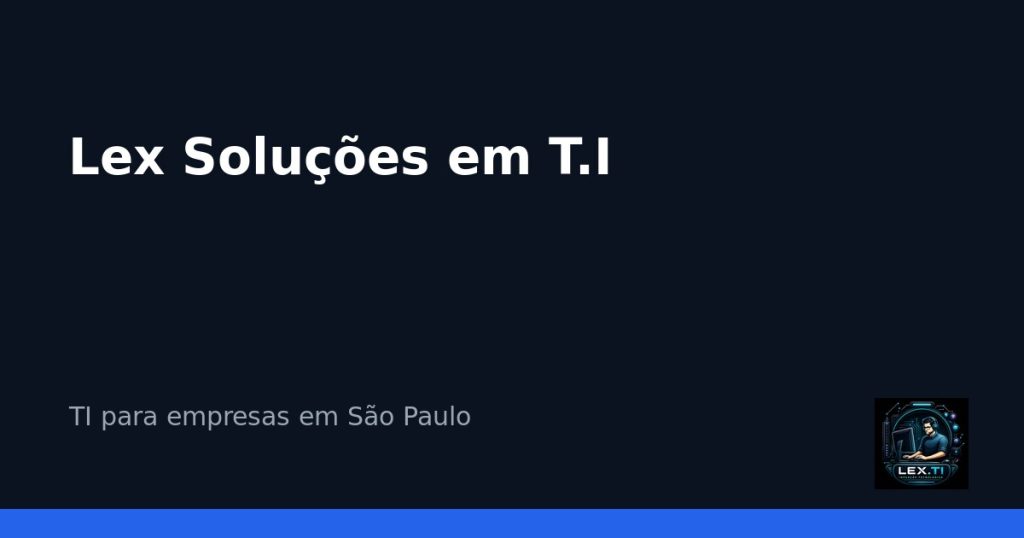 Lex Soluções em T.I